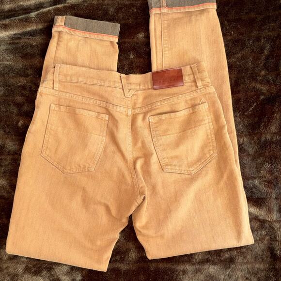 RaleighDenim Works Men's 31x34 Bourbon Martin Stretch Slim Jeans - Picture 2 of 9